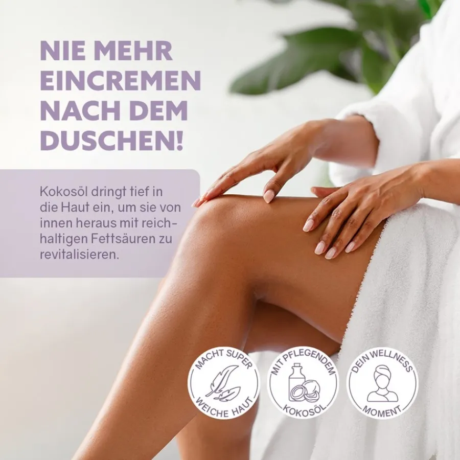 puremetics 3in1 Duschpflege Dusch-Fluff Feige Jasmin von Discount