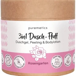 puremetics 3in1 Duschpflege Dusch-Fluff Rosengarten von Sale