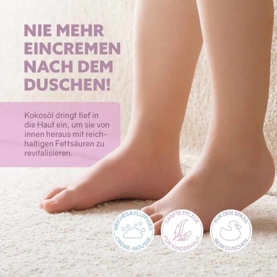 puremetics 3in1 Duschpflege Dusch-Fluff Kinder von