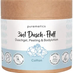 puremetics 3in1 Duschpflege Dusch-Fluff Cotton von Sale