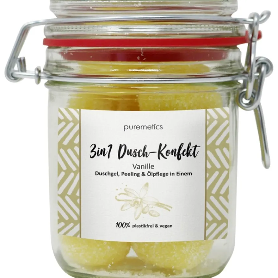 puremetics 3in1 Duschpflege Dusch-Konfekt Vanille von Best