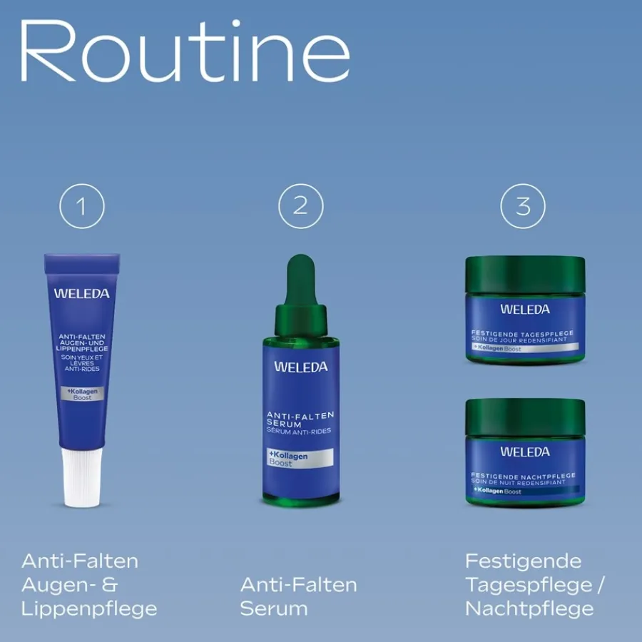 Weleda Intensivpflege Festigende Tagespflege Enzian & Edelweiss Mindert tiefe Falten & Pigmentflecken von Clearance