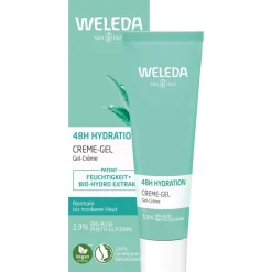 Weleda Intensivpflege 48H Hydration Creme-Gel Sofort Feuchtigkeit für normale & trockene Haut von