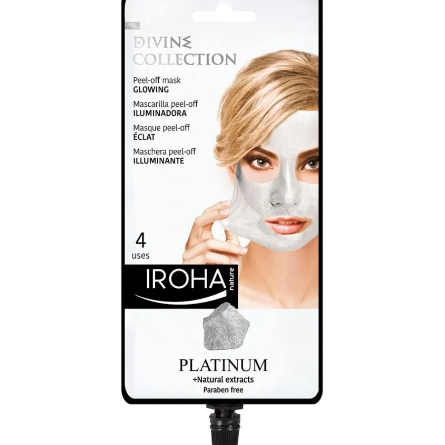 Iroha Glowing Peel-Off Cream Mask Divine Collection