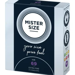 Mister Size Kondome Pure Feel 69 mm - Größe 3XL von