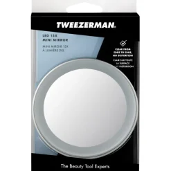 Tweezerman Kosmetikspiegel 15X Mini Vergrößerungsspiegel von