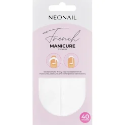 NEONAIL Kunstnägel & Nageldesign French Manicure Stickers Rund von Clearance