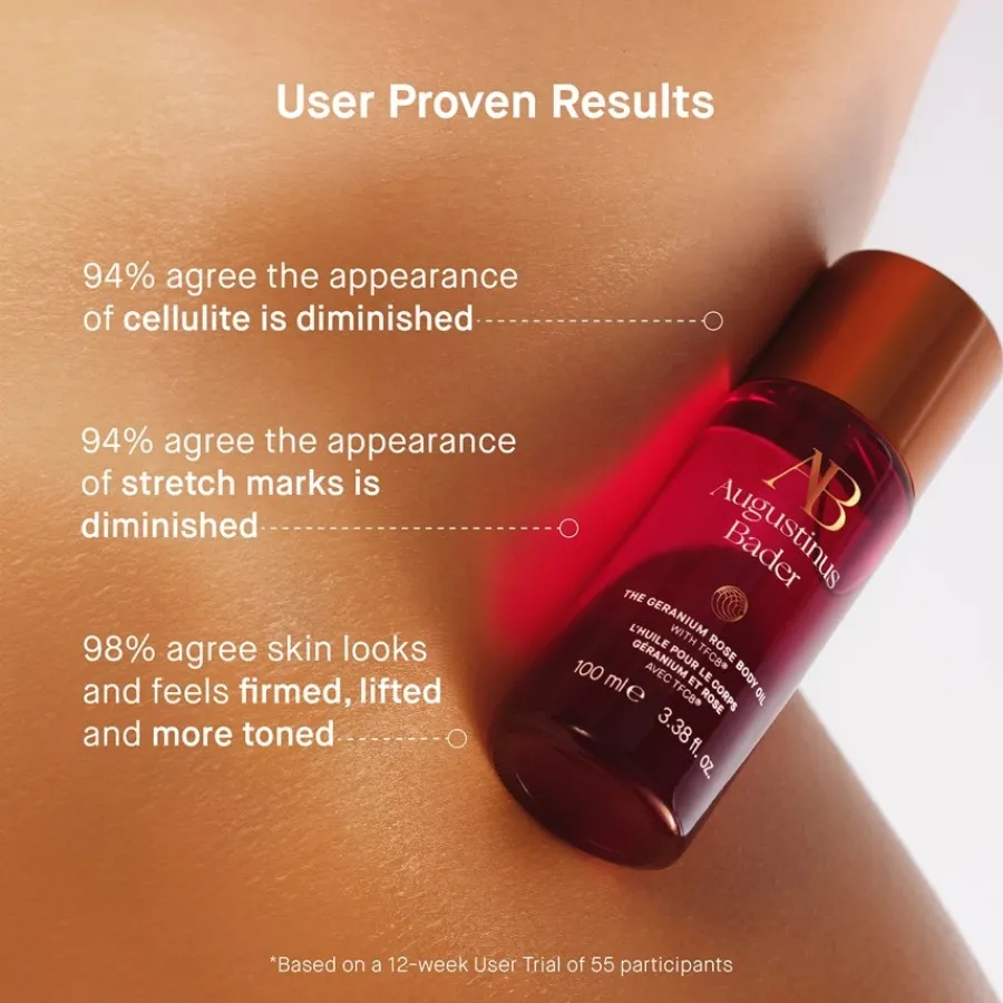 Augustinus Bader Körper The Geranium Rose Body Oil von