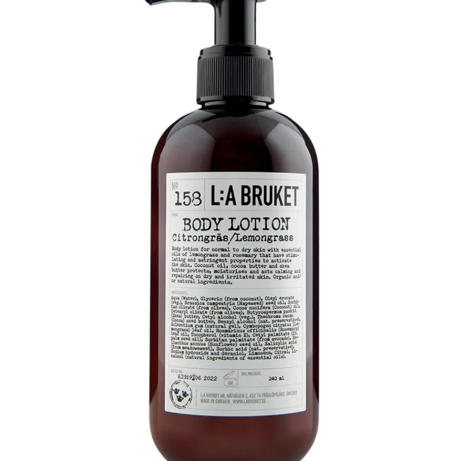 L:A BRUKET Körperlotionen und Körperbutter 158 Body Lotion Lemongrass von Sale