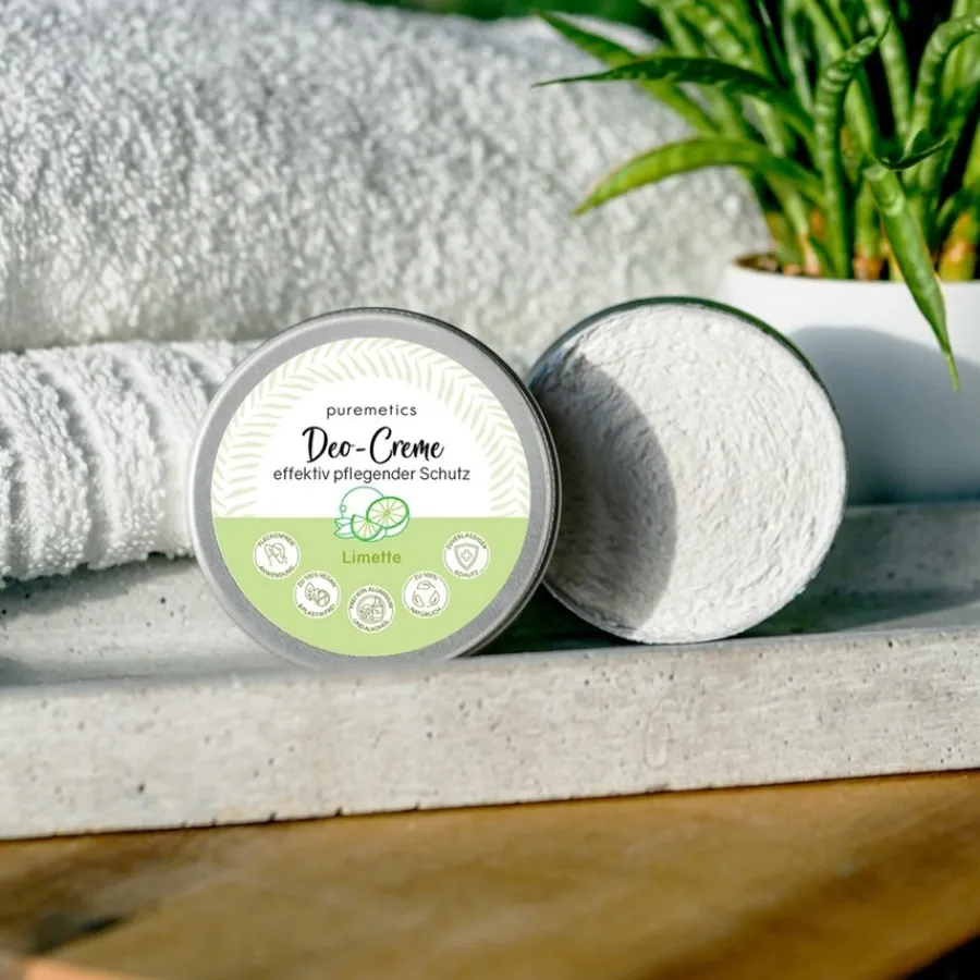 puremetics Körperpflege Deo-Creme Limette von Clearance