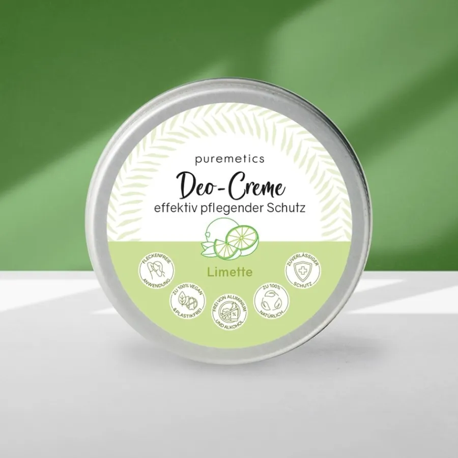 puremetics Körperpflege Deo-Creme Limette von Clearance