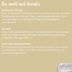 puremetics Körperpflege 3in1 Intensiv-Dusch-Fluff Shea Care von
