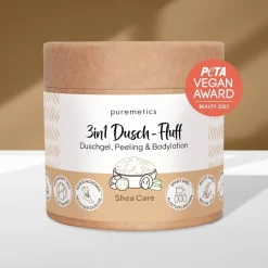 puremetics Körperpflege 3in1 Intensiv-Dusch-Fluff Shea Care von