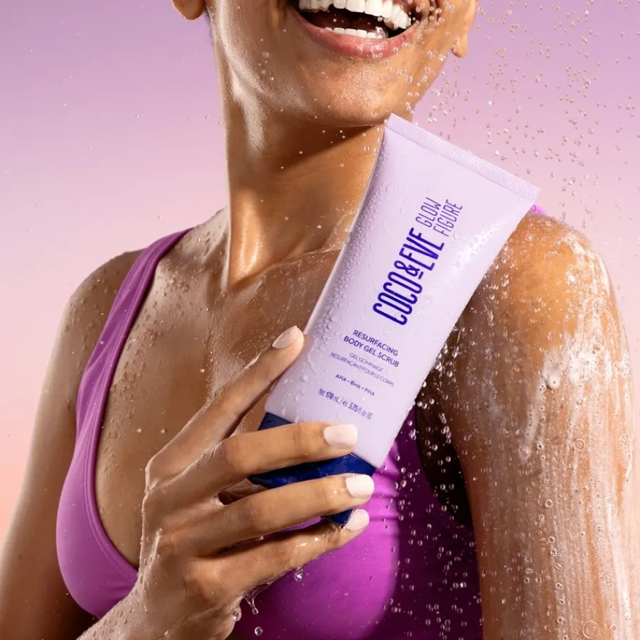 COCO u0026 EVE Körperreinigung Glow Figure Resurfacing Body Gel Scrub von COCO & EVE