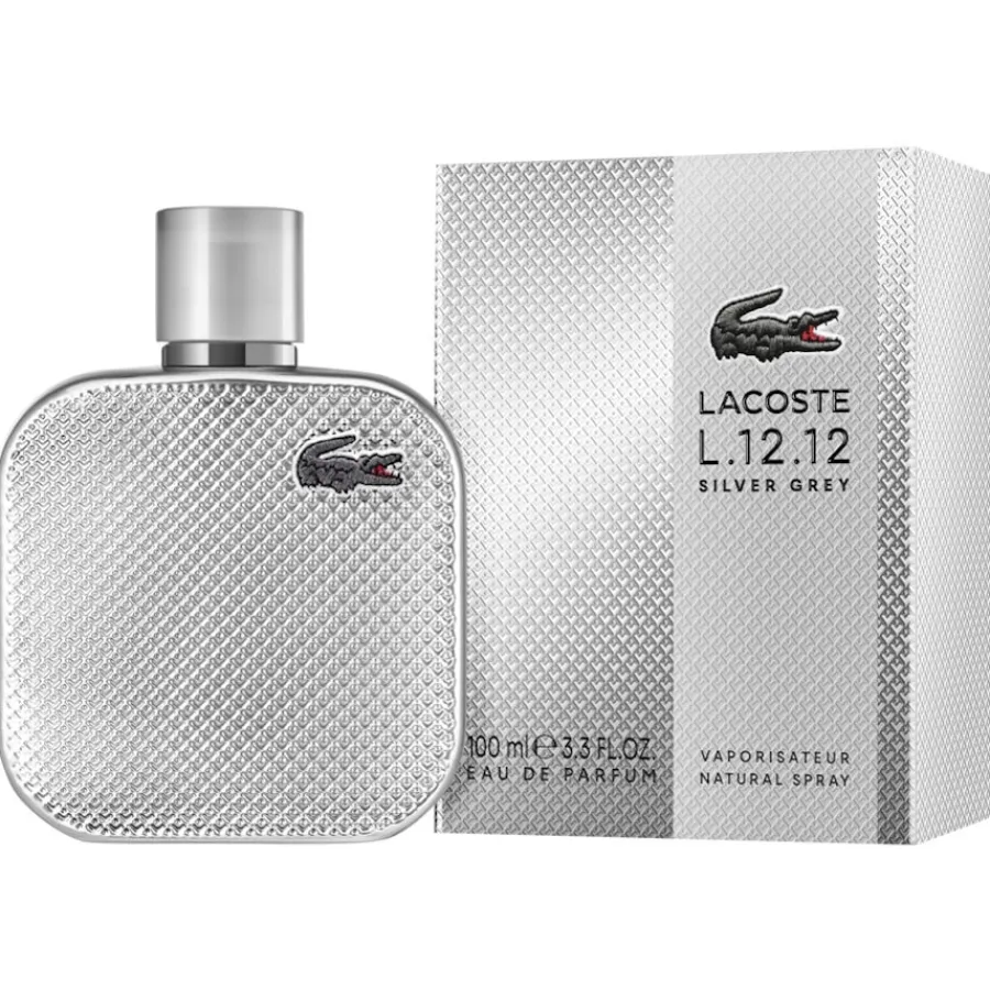 Lacoste L.12.12 Silver Grey Eau de Parfum Spray von Clearance