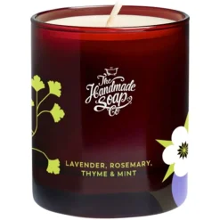 The Handmade Soap Lavender, Rosemary, Thyme & Mint Scented Soy Candle von