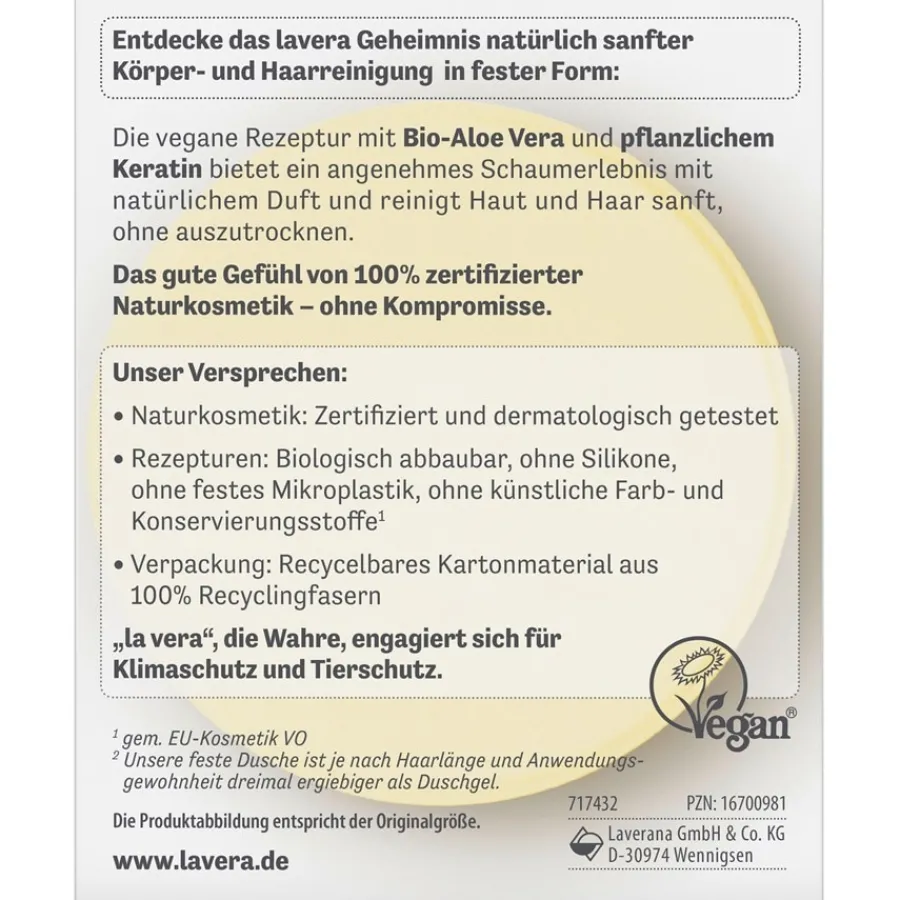 Lavera Feste Dusche 2in1 Hydro Feeling