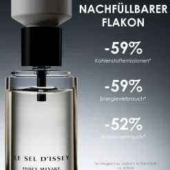 Issey Miyake Le Sel d'Issey Eau de Toilette Spray - nachfüllbar von Clearance