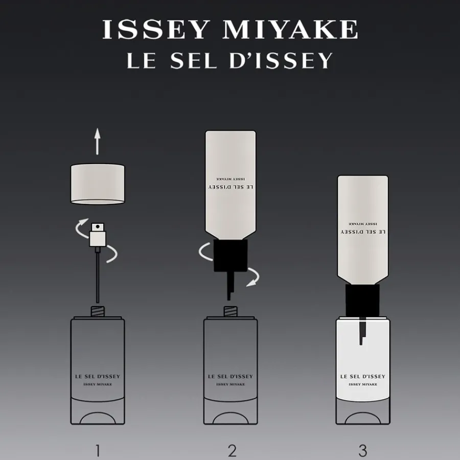 Issey Miyake Le Sel d'Issey Eau de Toilette Spray - nachfüllbar von Clearance