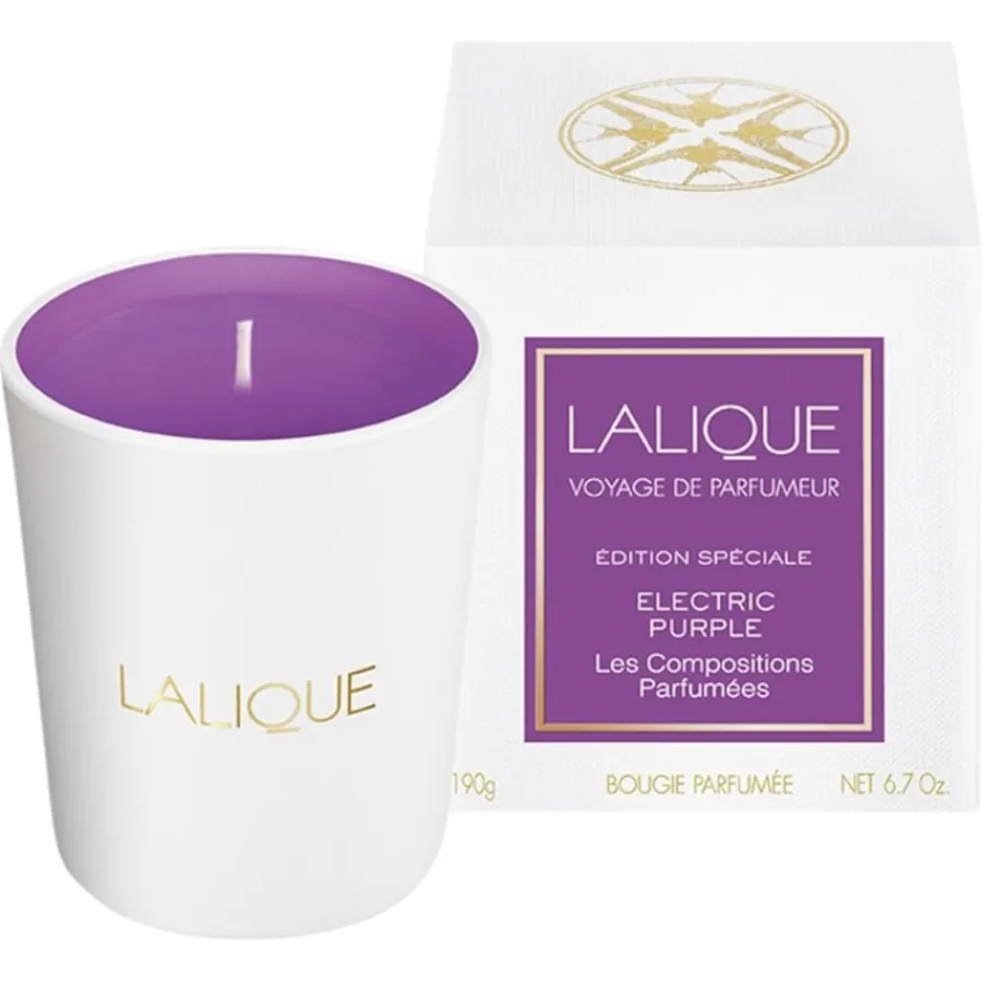Lalique Les Compositions Parfumées Candle Electric Purple von Discount