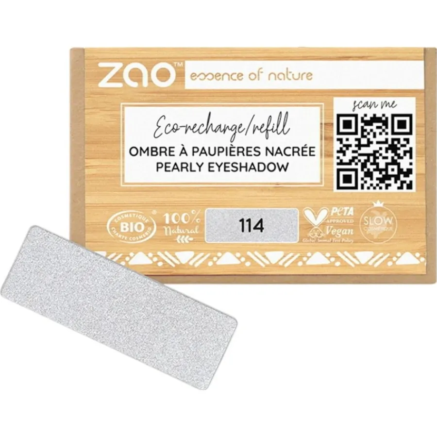 Zao Lidschatten & Primer Pearly Eyeshadow Refill von