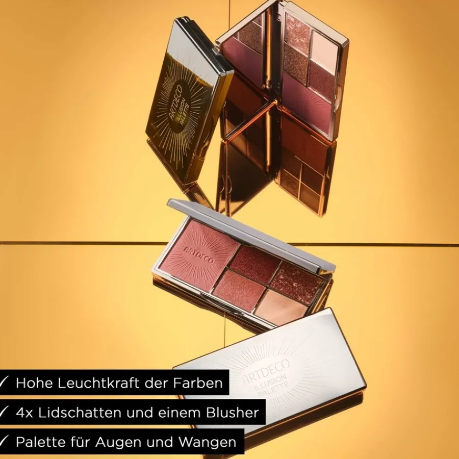 ARTDECO Lidschatten Illusion Palette for cheeks & eyes von Sale