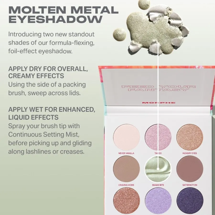 Morphe Lidschatten Pulp Fantasy Palette Forbidden Collection von Online