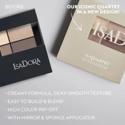 Isadora Lidschatten The Eyeshadow Quartet von Sale