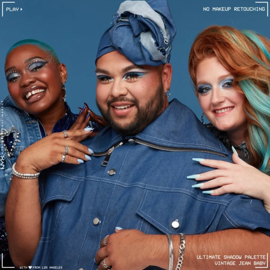 NYX Professional Makeup Lidschatten Ultimate Shadow Palette Vintage Jean Baby von