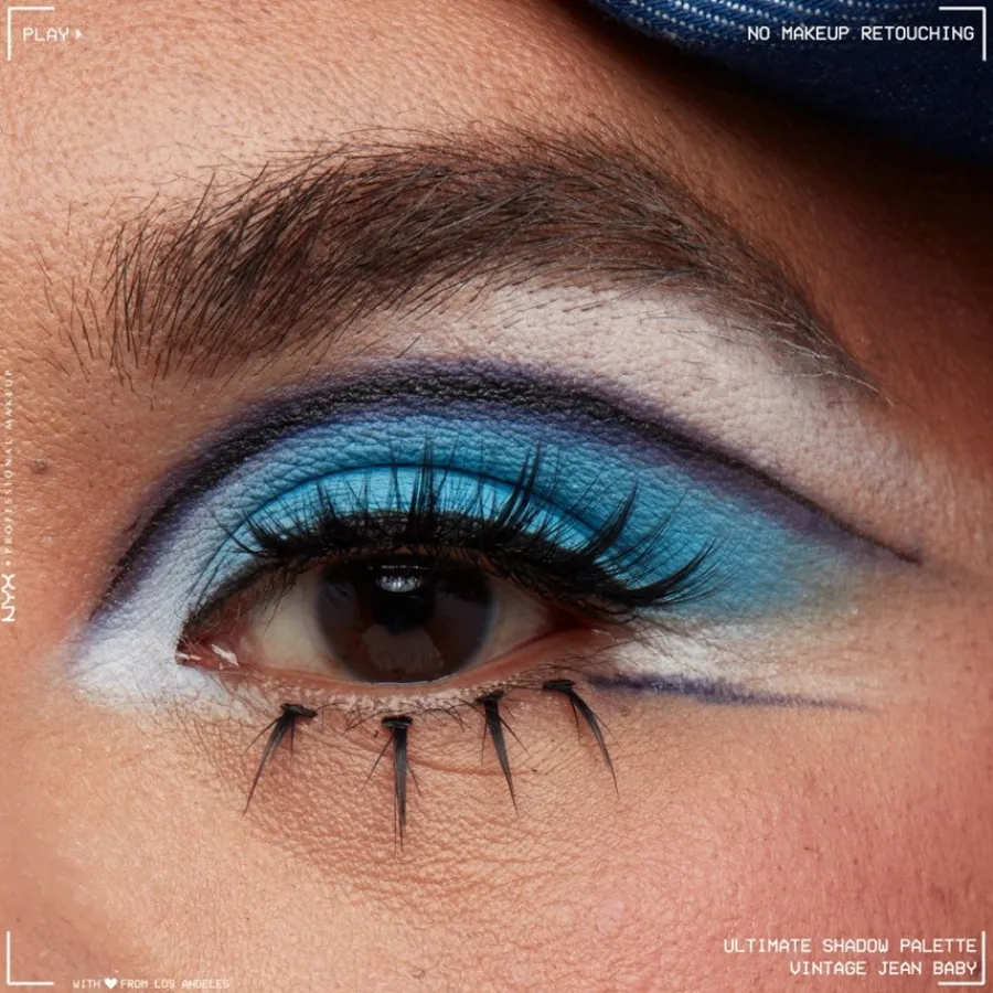 NYX Professional Makeup Lidschatten Ultimate Shadow Palette Vintage Jean Baby von