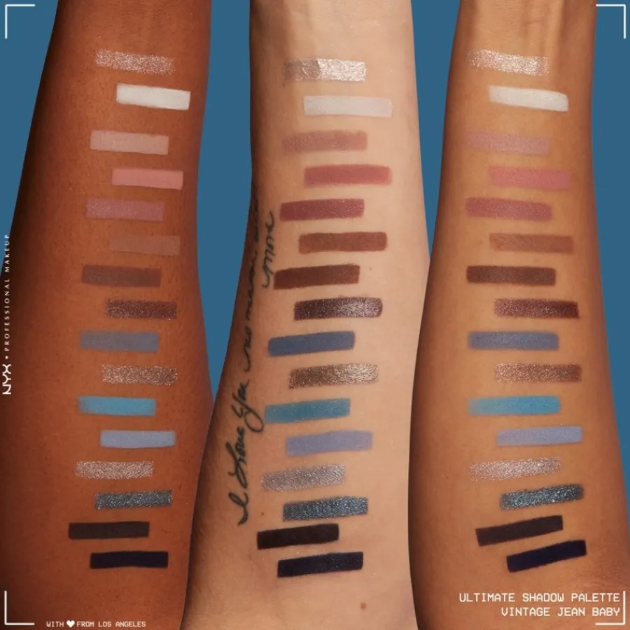 NYX Professional Makeup Lidschatten Ultimate Shadow Palette Vintage Jean Baby von