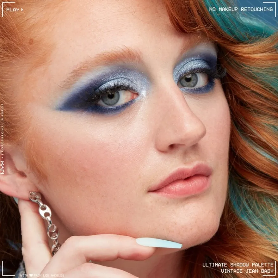 NYX Professional Makeup Lidschatten Ultimate Shadow Palette Vintage Jean Baby von