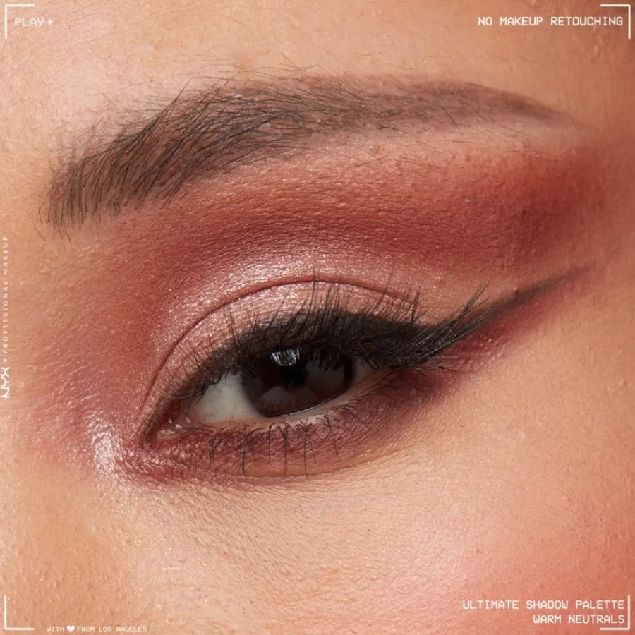 NYX Professional Makeup Lidschatten Ultimate Shadow Palette Warm Neutrals von