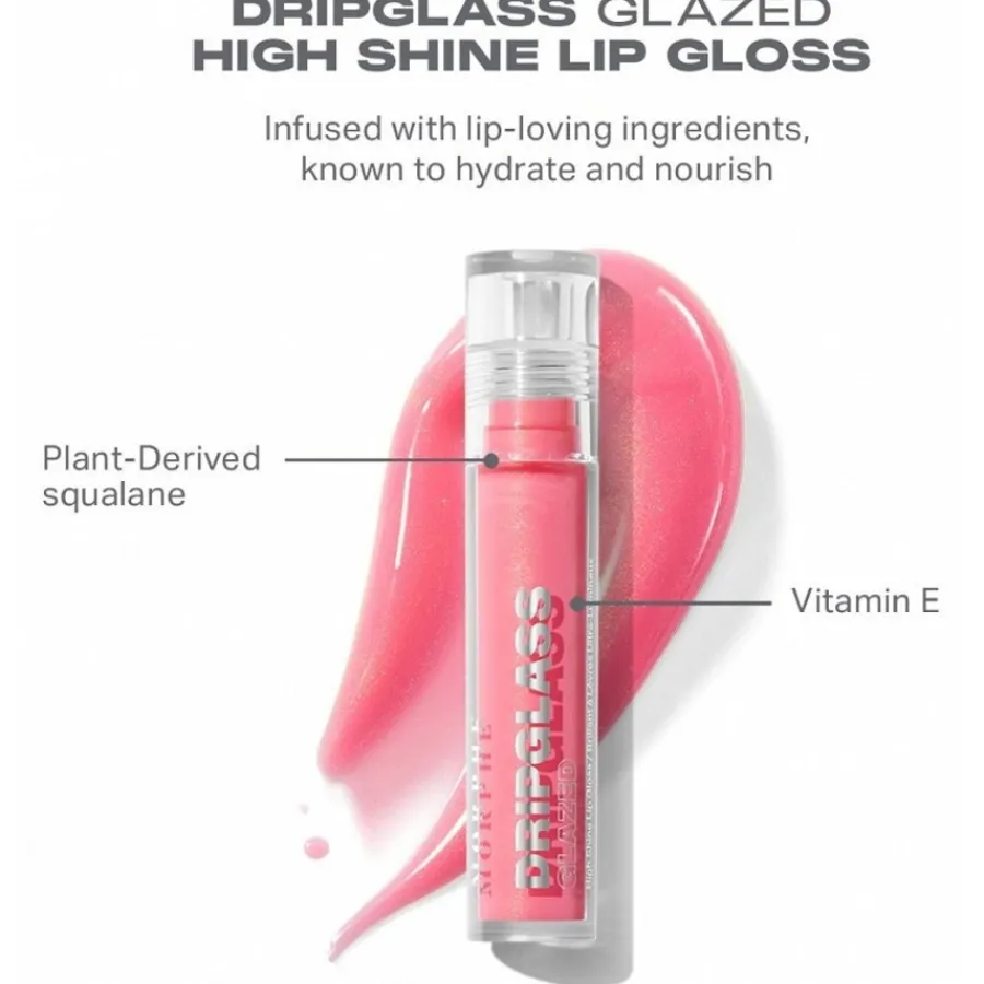 Morphe Lip Gloss Dripglass Glazed von Hot