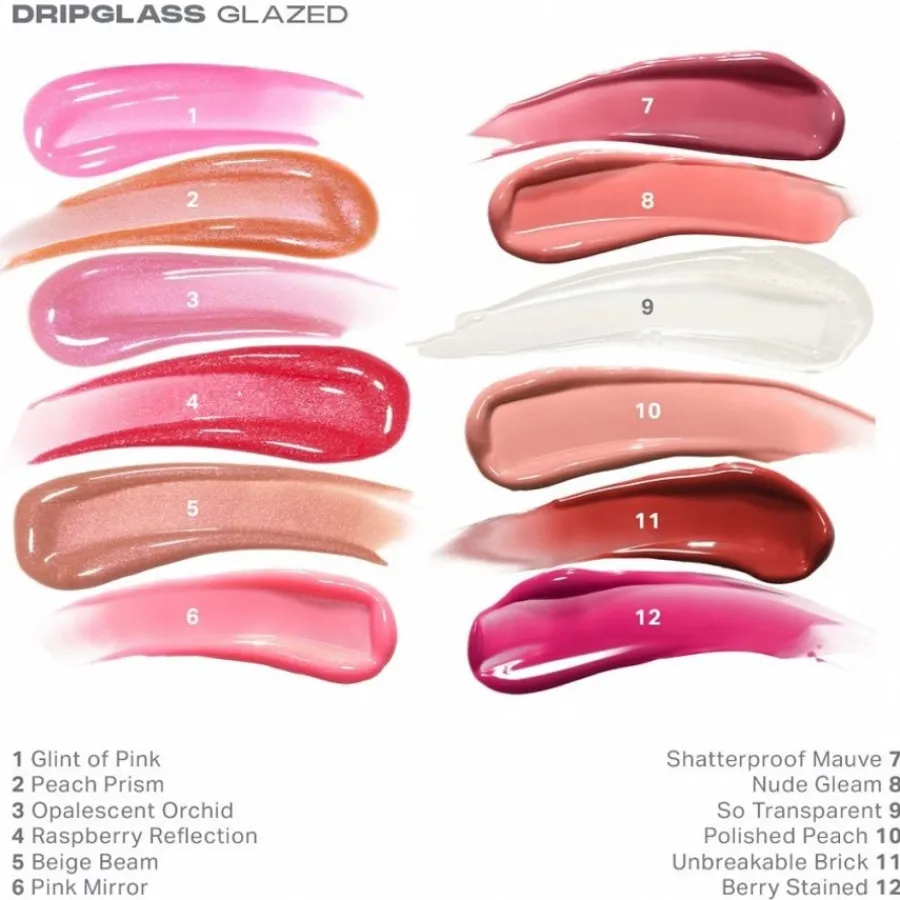 Morphe Lip Gloss Dripglass Glazed von Hot