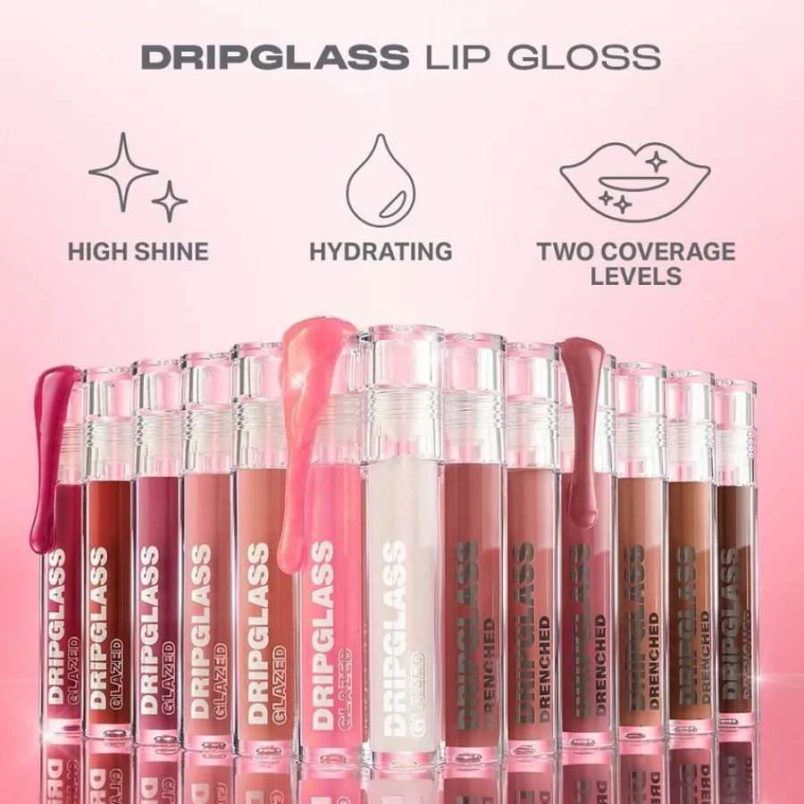 Morphe Lip Gloss Dripglass Glazed von Hot