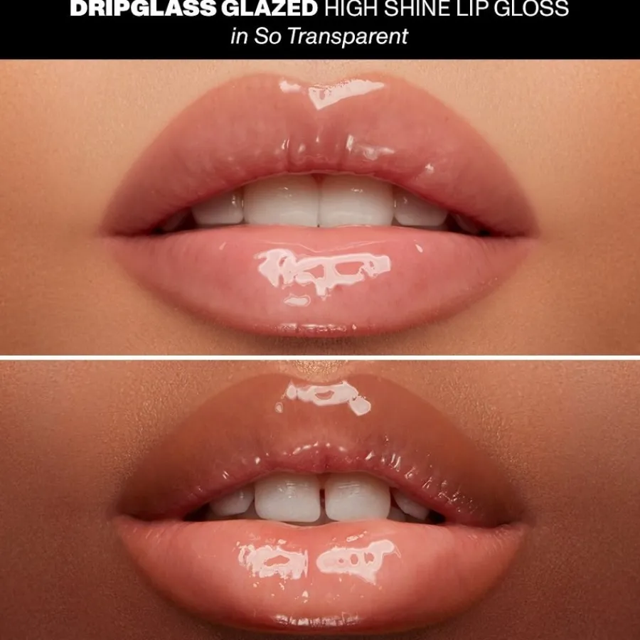 Morphe Lip Gloss Dripglass Glazed von Hot