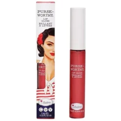 The Balm Lip Gloss Lip Gloss Purse -Worthy von Discount