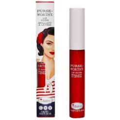 The Balm Lip Gloss Lip Gloss Purse -Worthy von Discount