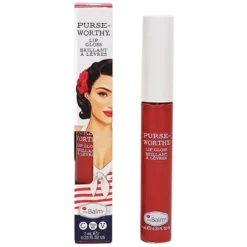 The Balm Lip Gloss Lip Gloss Purse -Worthy von Discount