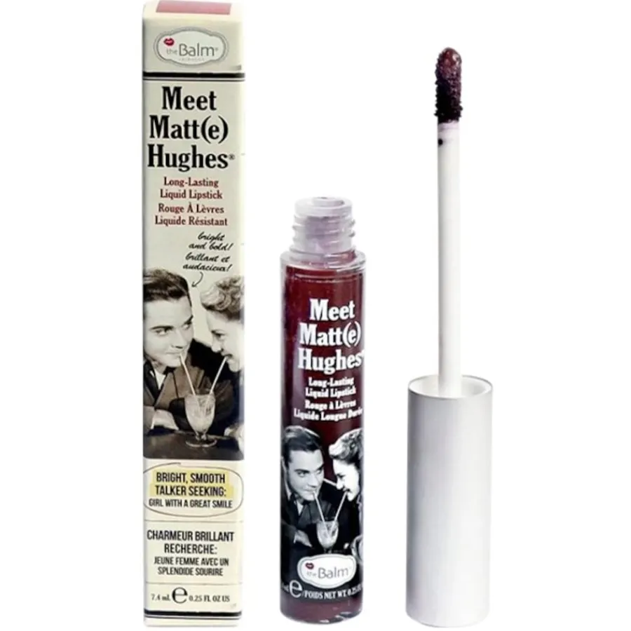 The Balm Lip Gloss Long-Lasting Liquid Lipstick Meet Matt(e) Hughes von Clearance