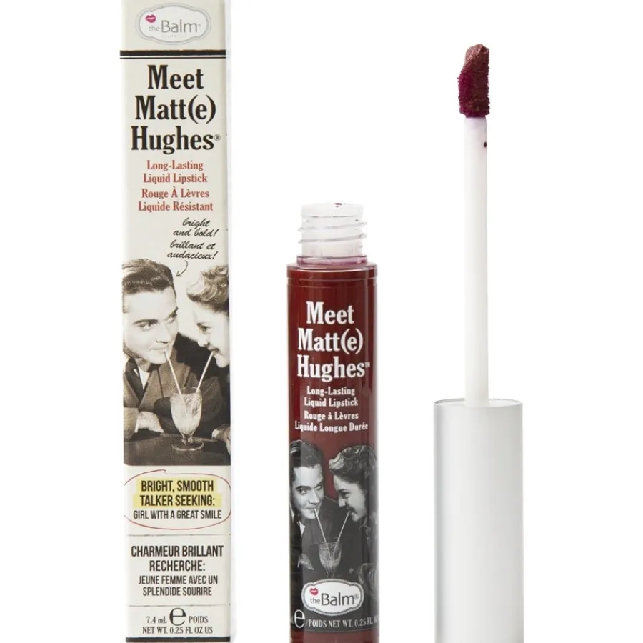 The Balm Lip Gloss Long-Lasting Liquid Lipstick Meet Matt(e) Hughes von Clearance