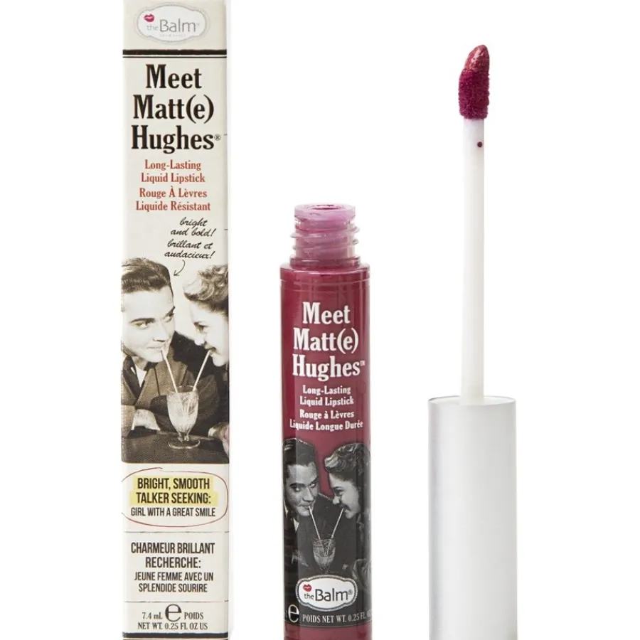 The Balm Lip Gloss Long-Lasting Liquid Lipstick Meet Matt(e) Hughes von Clearance