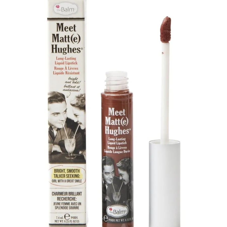 The Balm Lip Gloss Long-Lasting Liquid Lipstick Meet Matt(e) Hughes von Clearance