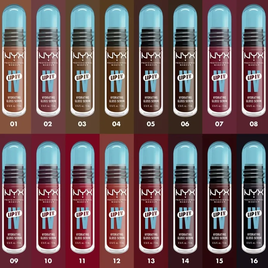 NYX Professional Makeup Lipgloss Lip IV Gloss Serum Lipgloss von