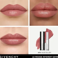 GIVENCHY LIPPEN MAKE-UP Le Rouge Interdit Satin von