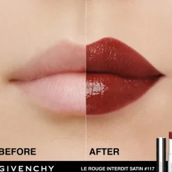GIVENCHY LIPPEN MAKE-UP Le Rouge Interdit Satin von