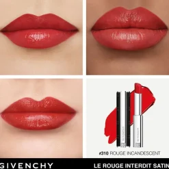 GIVENCHY LIPPEN MAKE-UP Le Rouge Interdit Satin von
