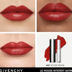 GIVENCHY LIPPEN MAKE-UP Le Rouge Interdit Satin von