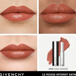 GIVENCHY LIPPEN MAKE-UP Le Rouge Interdit Satin von
